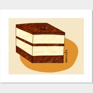 Tiramisu - a coffee flavoured Italian desserts Posters and Art